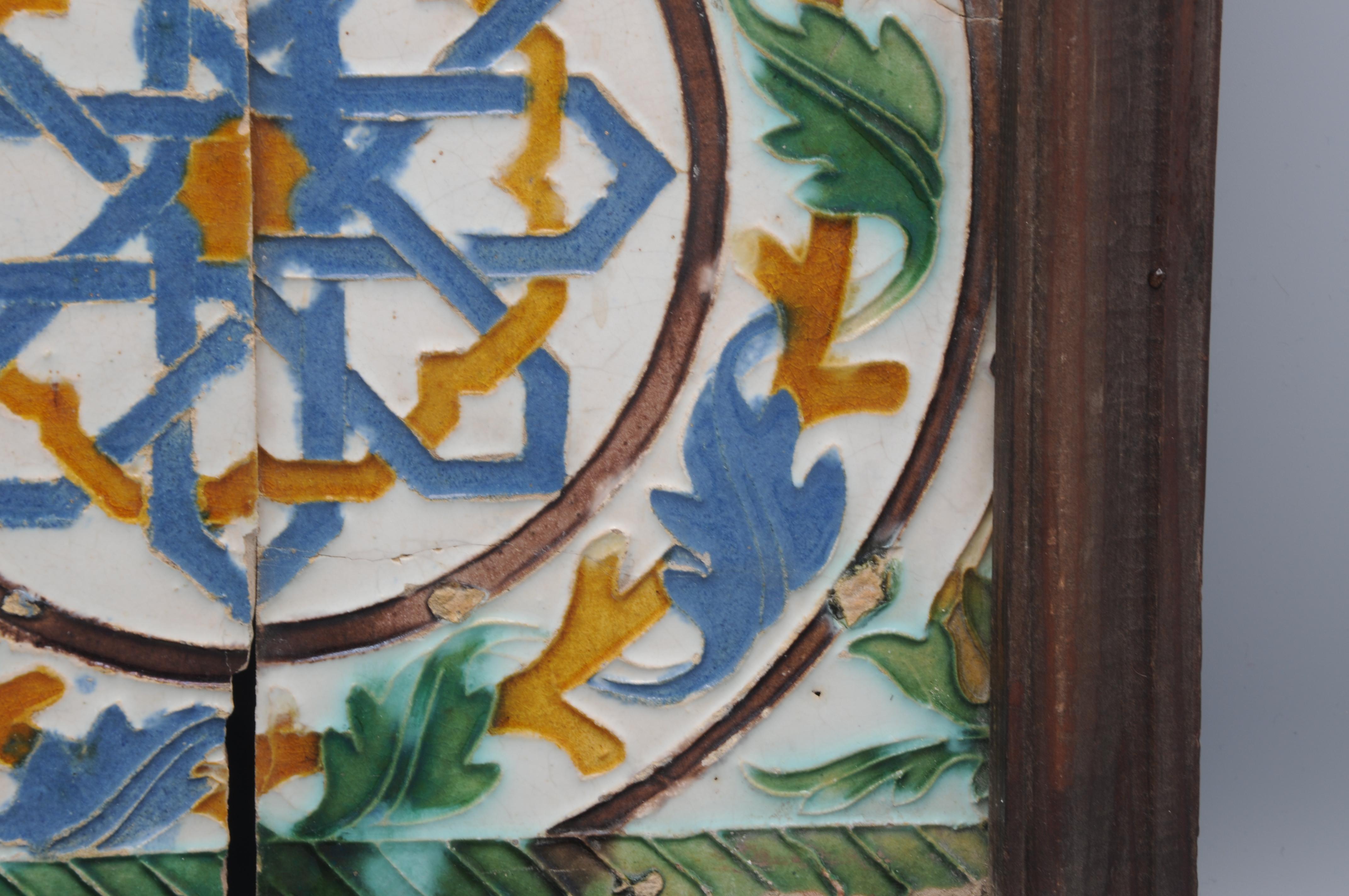Spanische Azulejo-Kacheln „Dos por Tabla“ – Arista y Cuenca – Toledo, 16. Jahrhundert 4