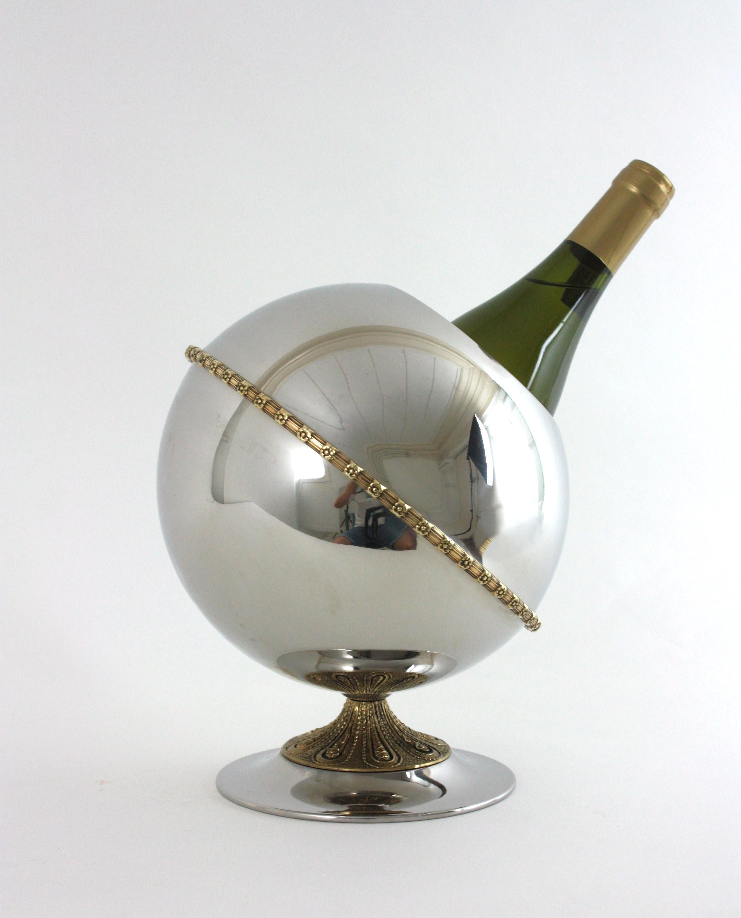 Seau à glace à pied Ball and Ball Ball à Champagne / Wine Cooler en vente 3