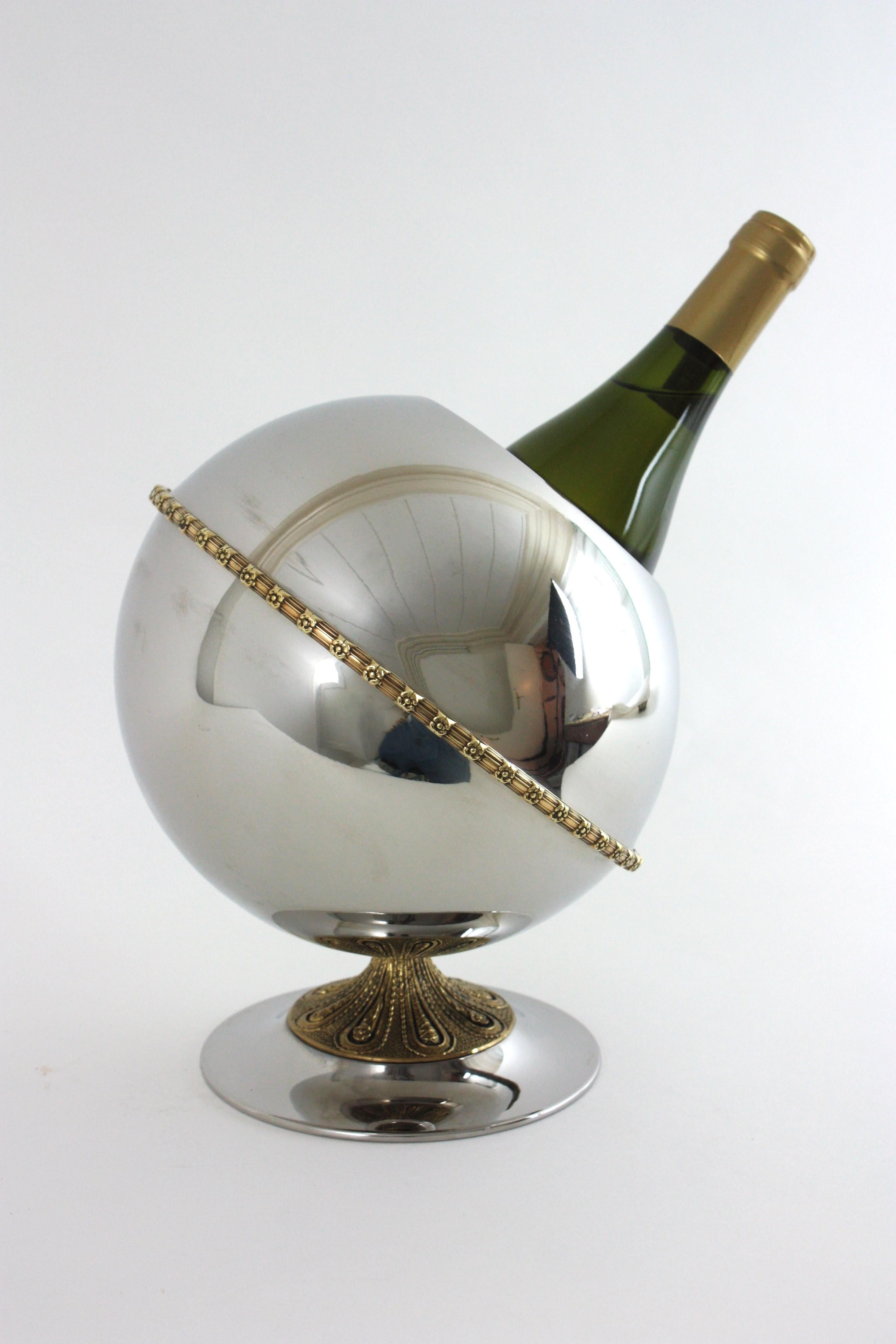 Seau à glace à pied Ball and Ball Ball à Champagne / Wine Cooler en vente 2