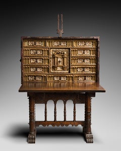 Spanish Bargueno Portable Chest