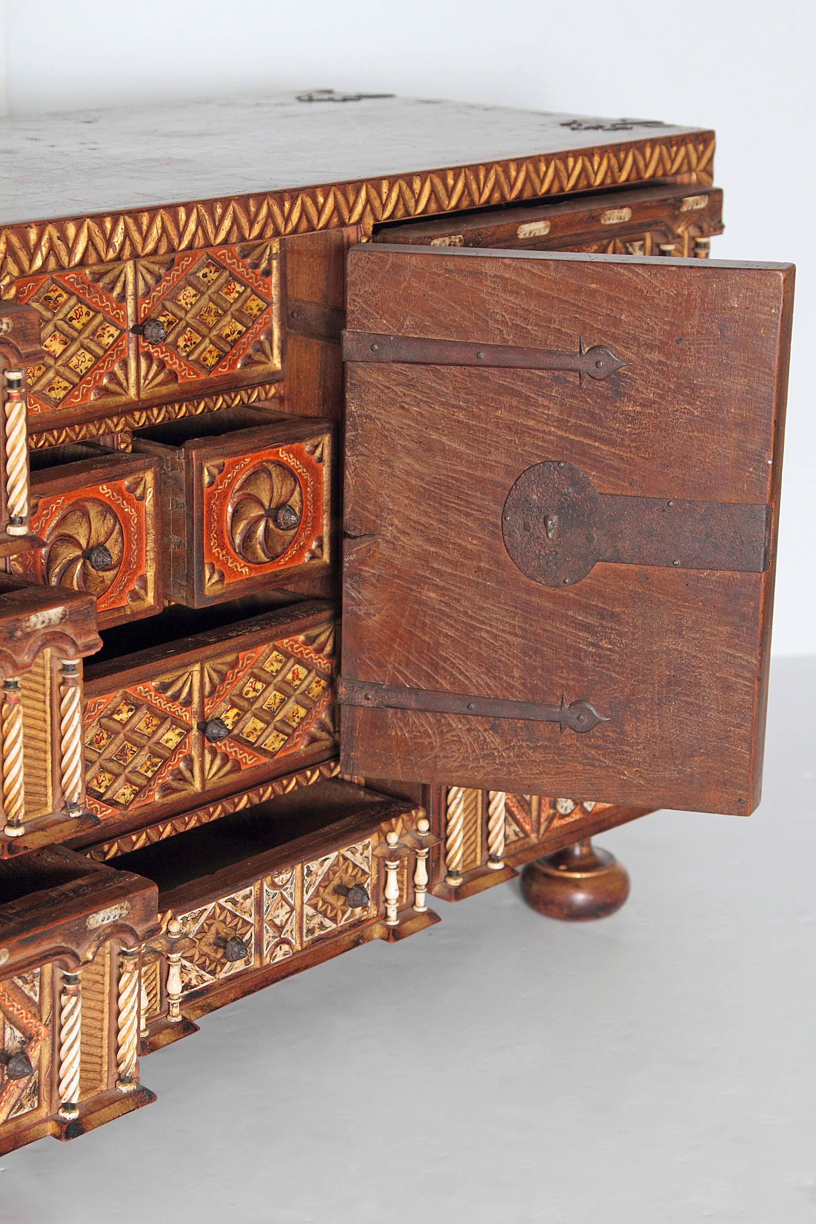 Spanish Bargueno / Portable Desk Cabinet 4