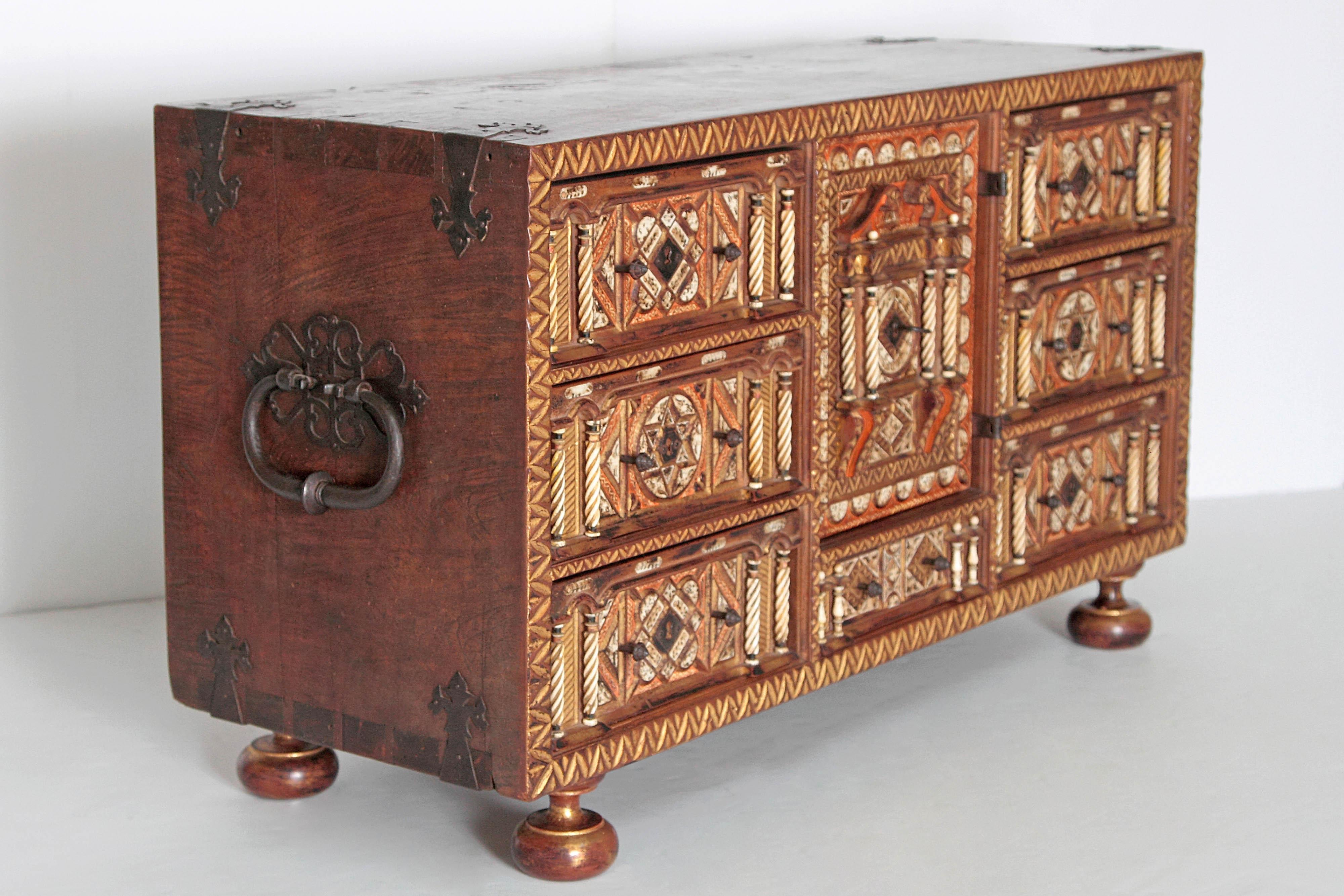 Spanish Bargueno / Portable Desk Cabinet 5
