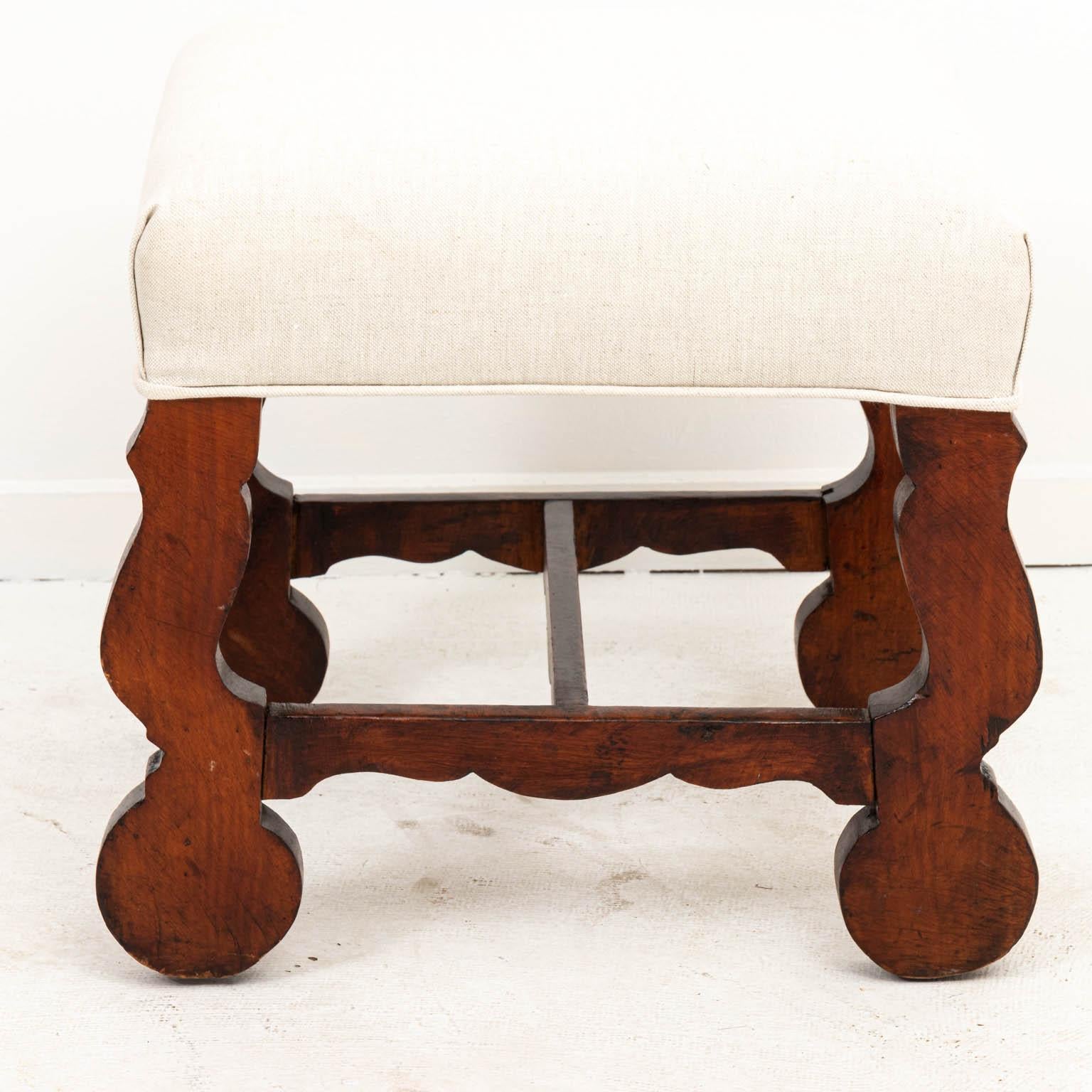 Upholstery Spanish Baroque Bench