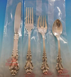 Spanish Baroque by Reed & Barton Sterling Silver Flatware Set Service 59 Pcs New