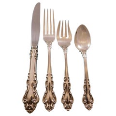 Spanish Baroque by Reed & Barton Sterling Silver Flatware Set Service 26 Pcs