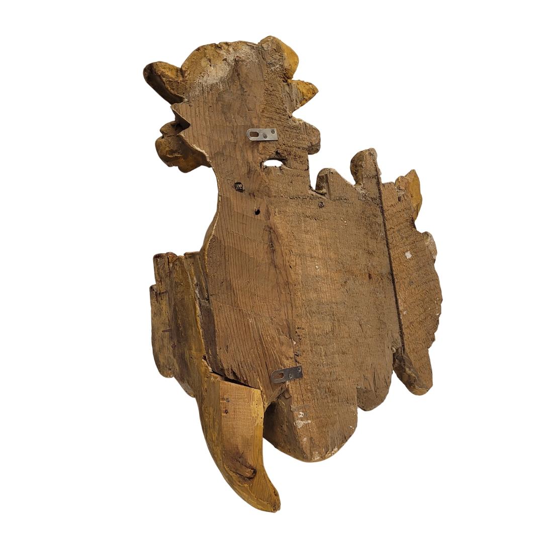 Spanischer Barock Geschnitztes vergoldetes Holz Fragment eines Altaraufsatzes im Angebot 13