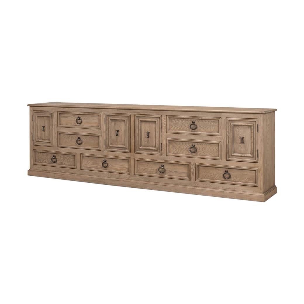 Spanish Baroque Credenza For Sale