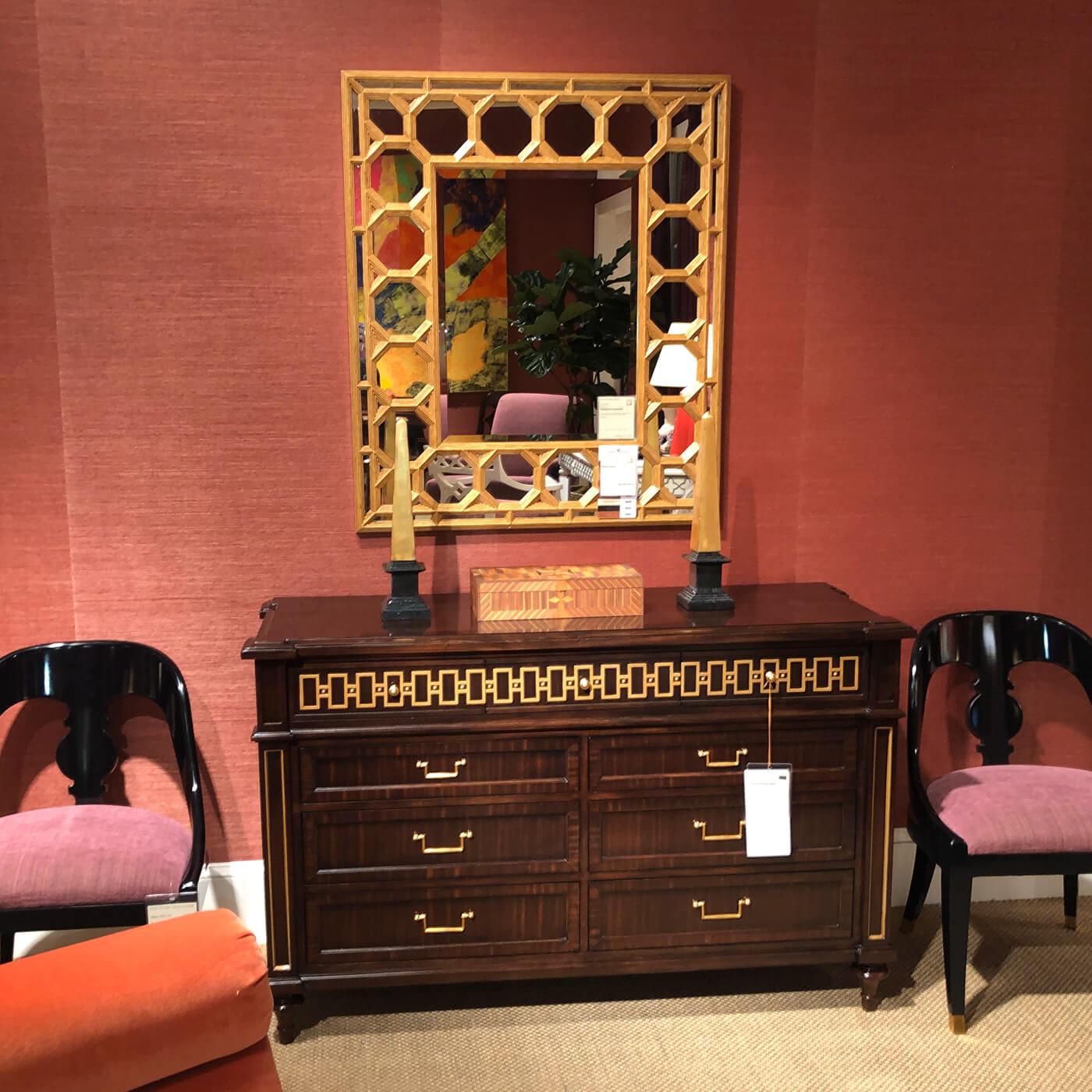 Miroir baroque espagnol doré Neuf - En vente à Westwood, NJ