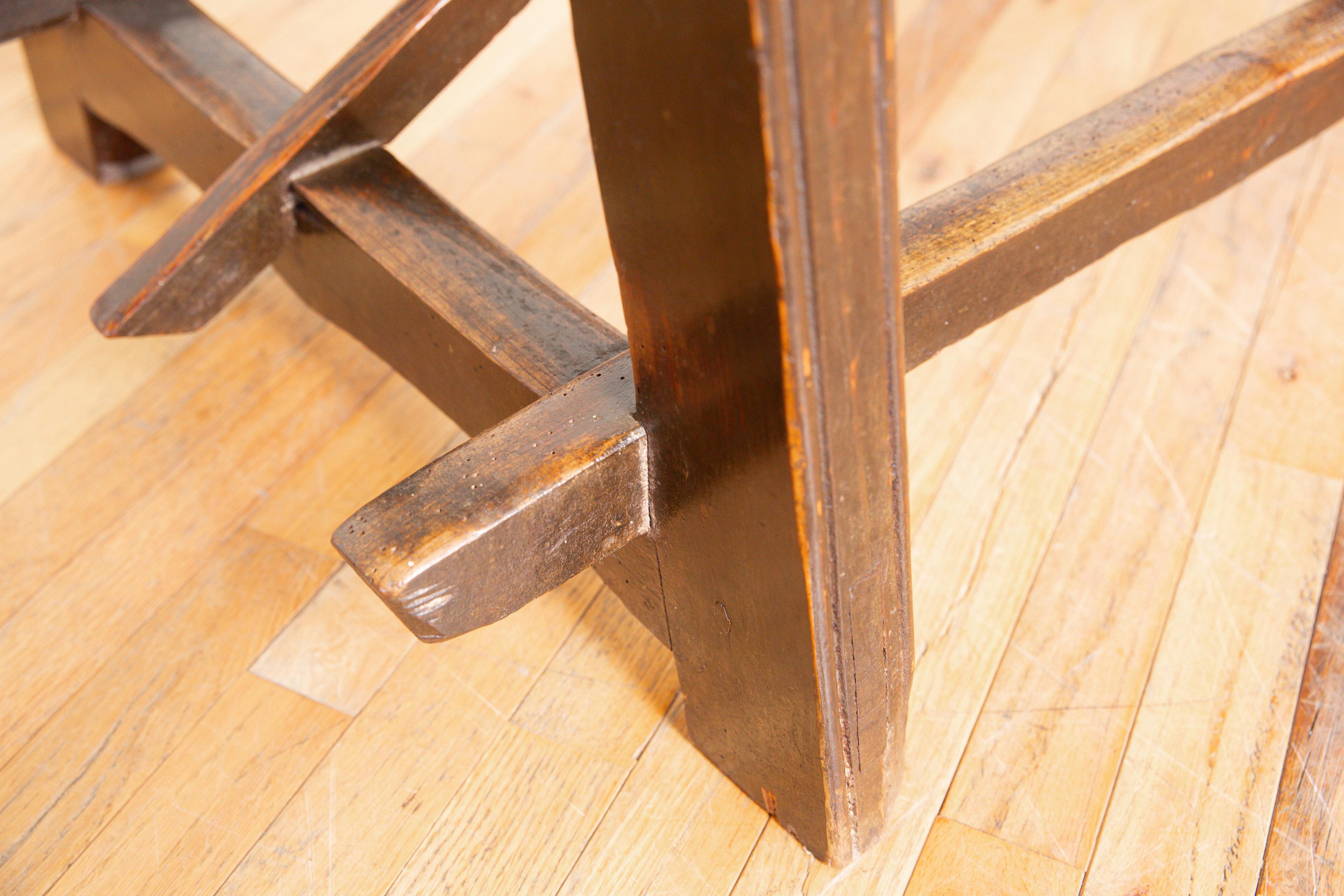 Table de bureau ou de travail espagnole d'époque baroque à 1 tiroir, fin du 17ème siècle en vente 1
