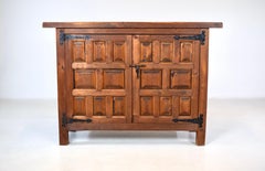 Spanischer Barockstil Toskanische Kredenz mit zwei Schubladen oder Buffet