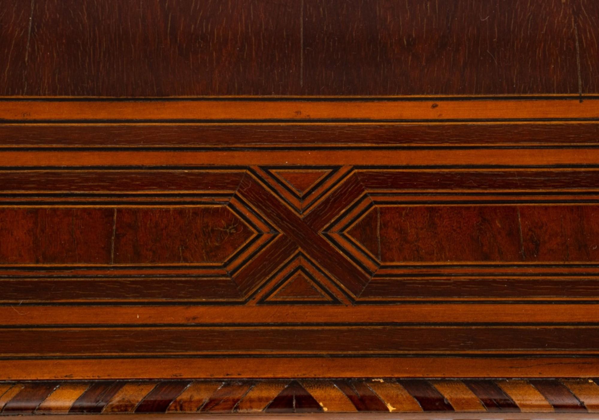 Spanish Baroque Style Parquetry Low Table, 20th C. 2