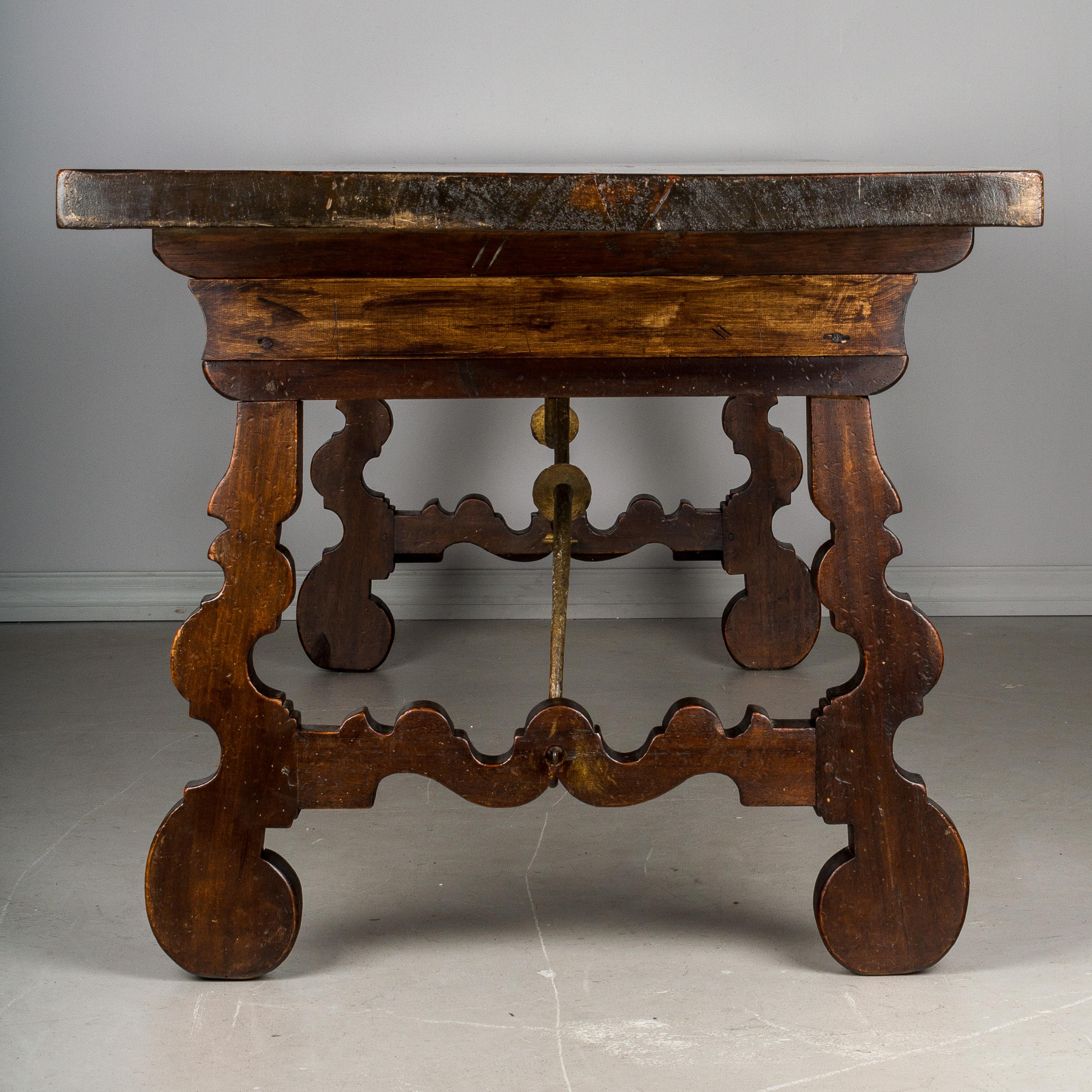Spanish Baroque Style Refectory Table (Geschmiedet)