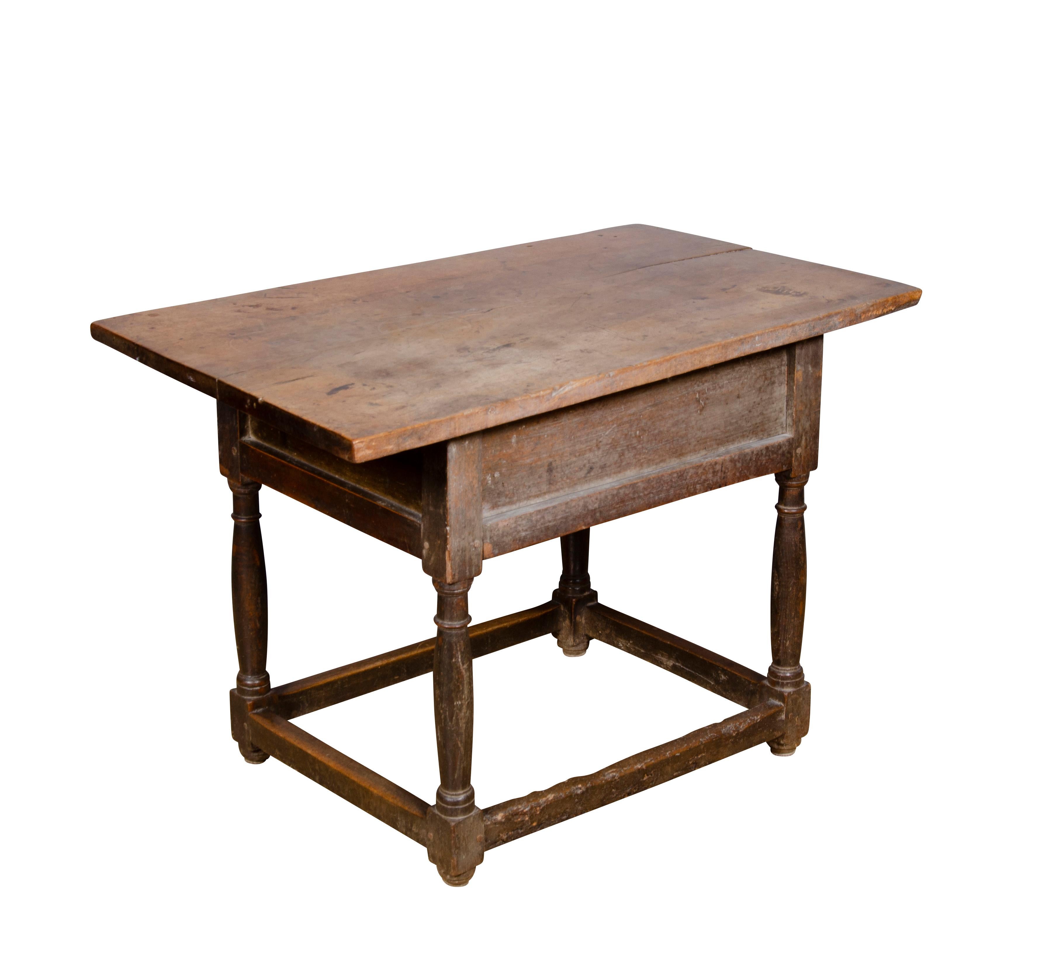 Spanish Baroque Walnut Table For Sale 7