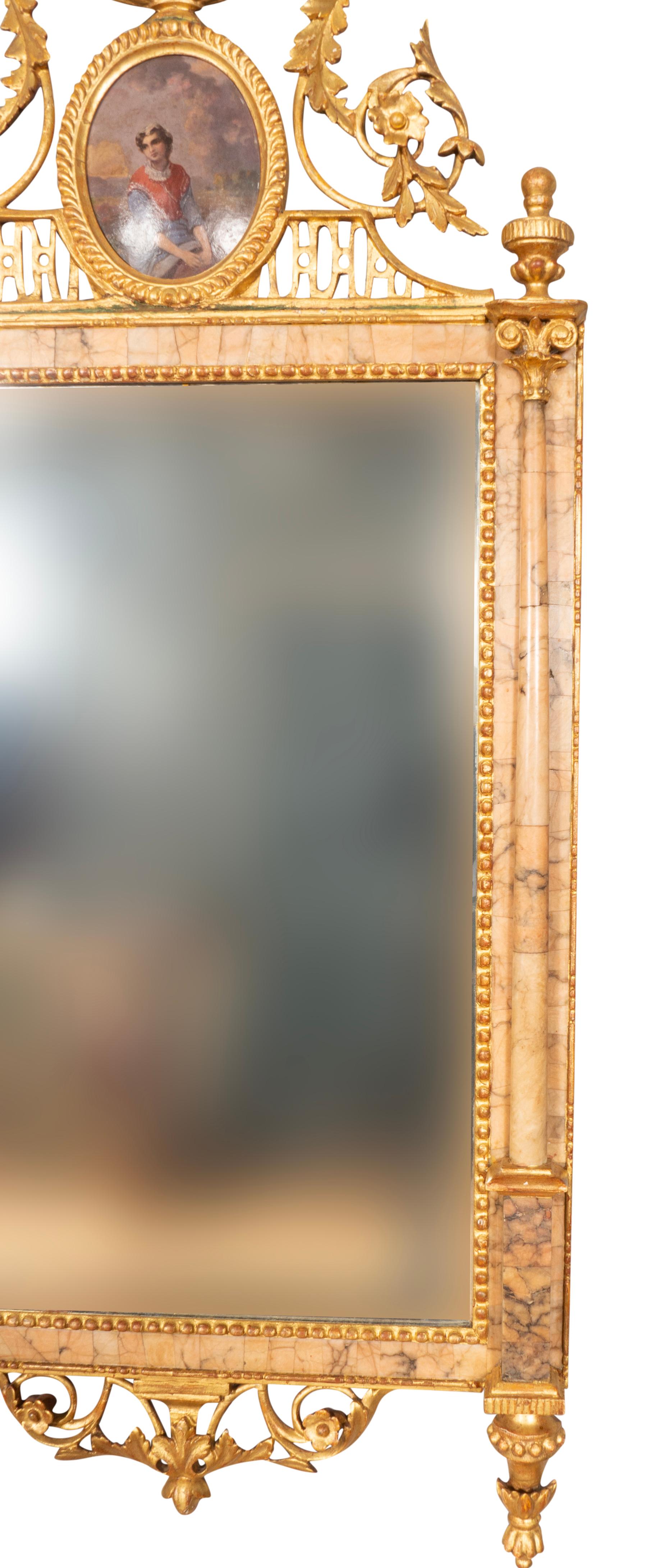 Néoclassique Miroir espagnol Bilboa en vente