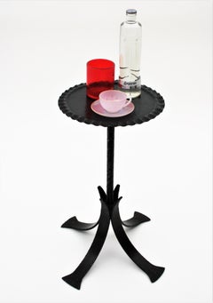 Spanish Drinks Table In Wrought Iron, 1950s