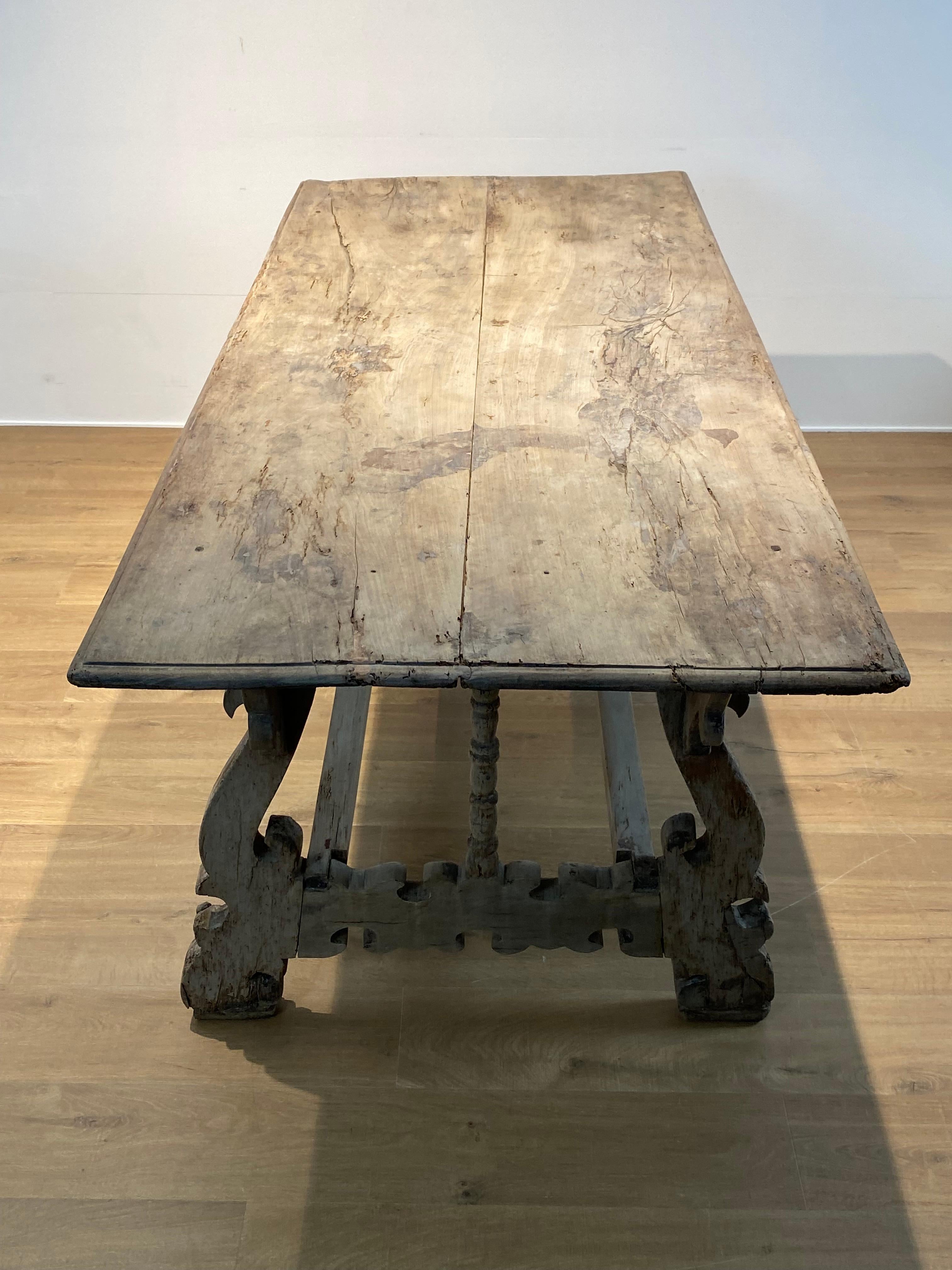 Spanish bleached Center Table For Sale 5