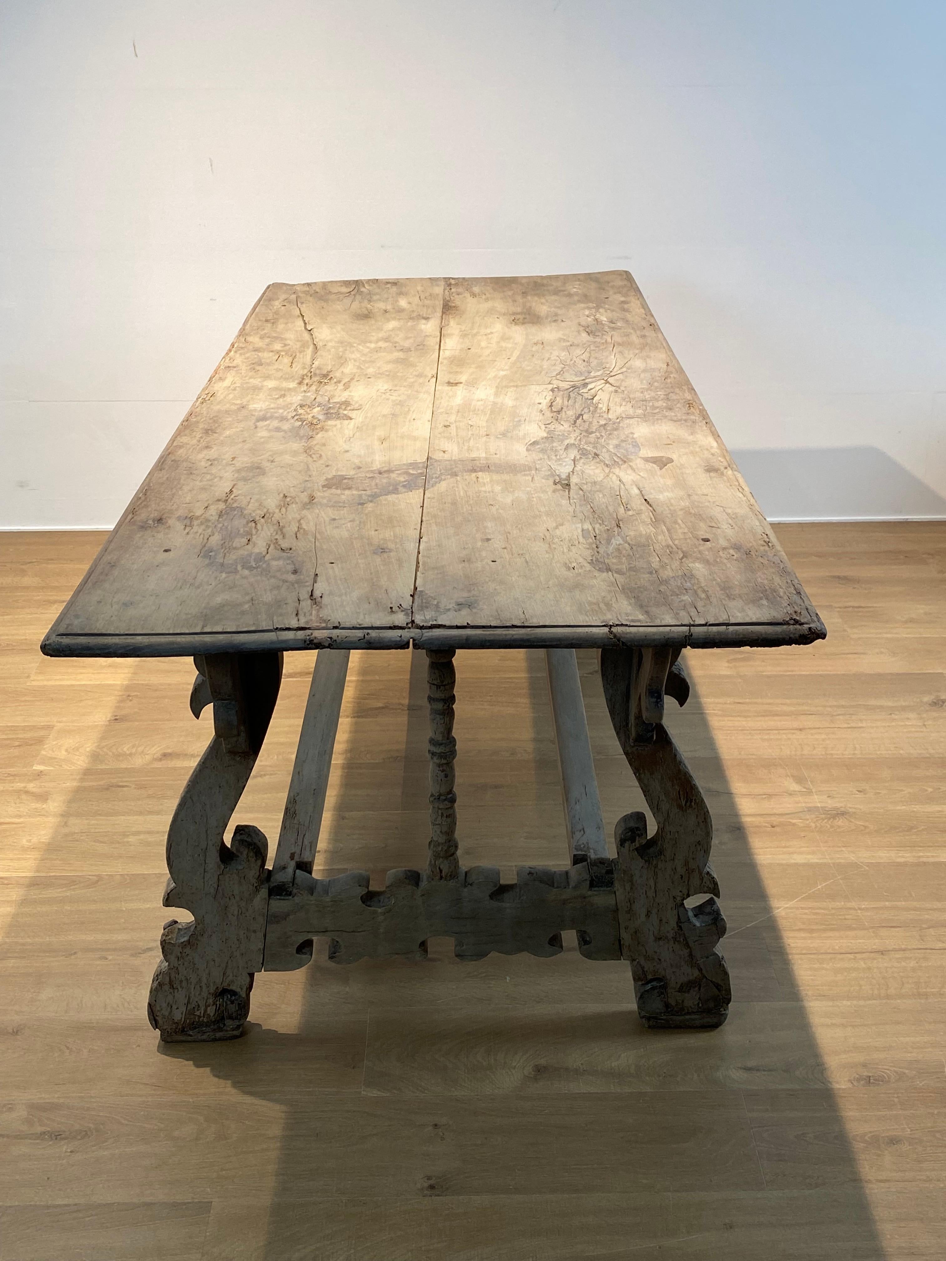 Spanish bleached Center Table For Sale 7