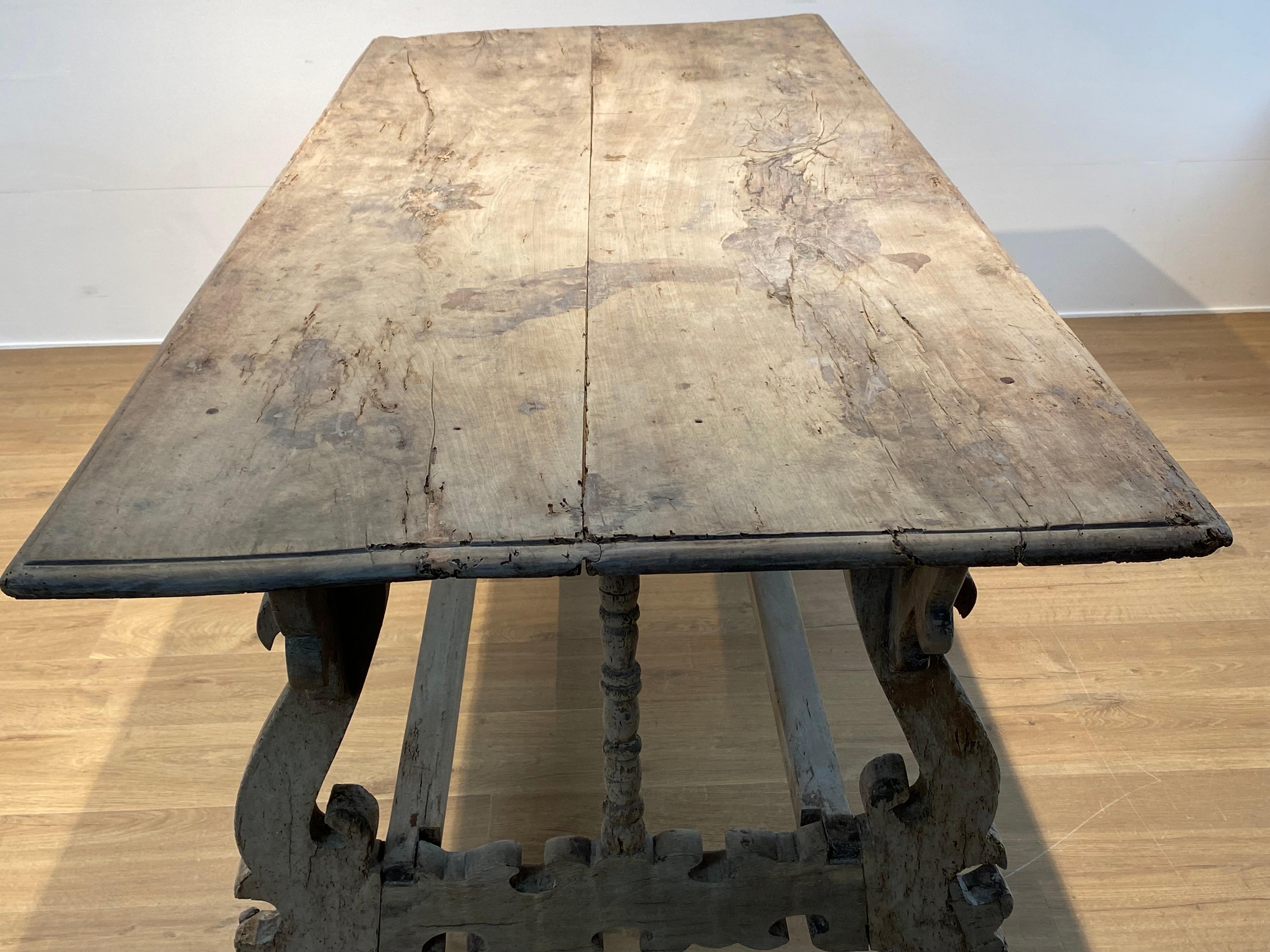 Spanish bleached Center Table For Sale 10
