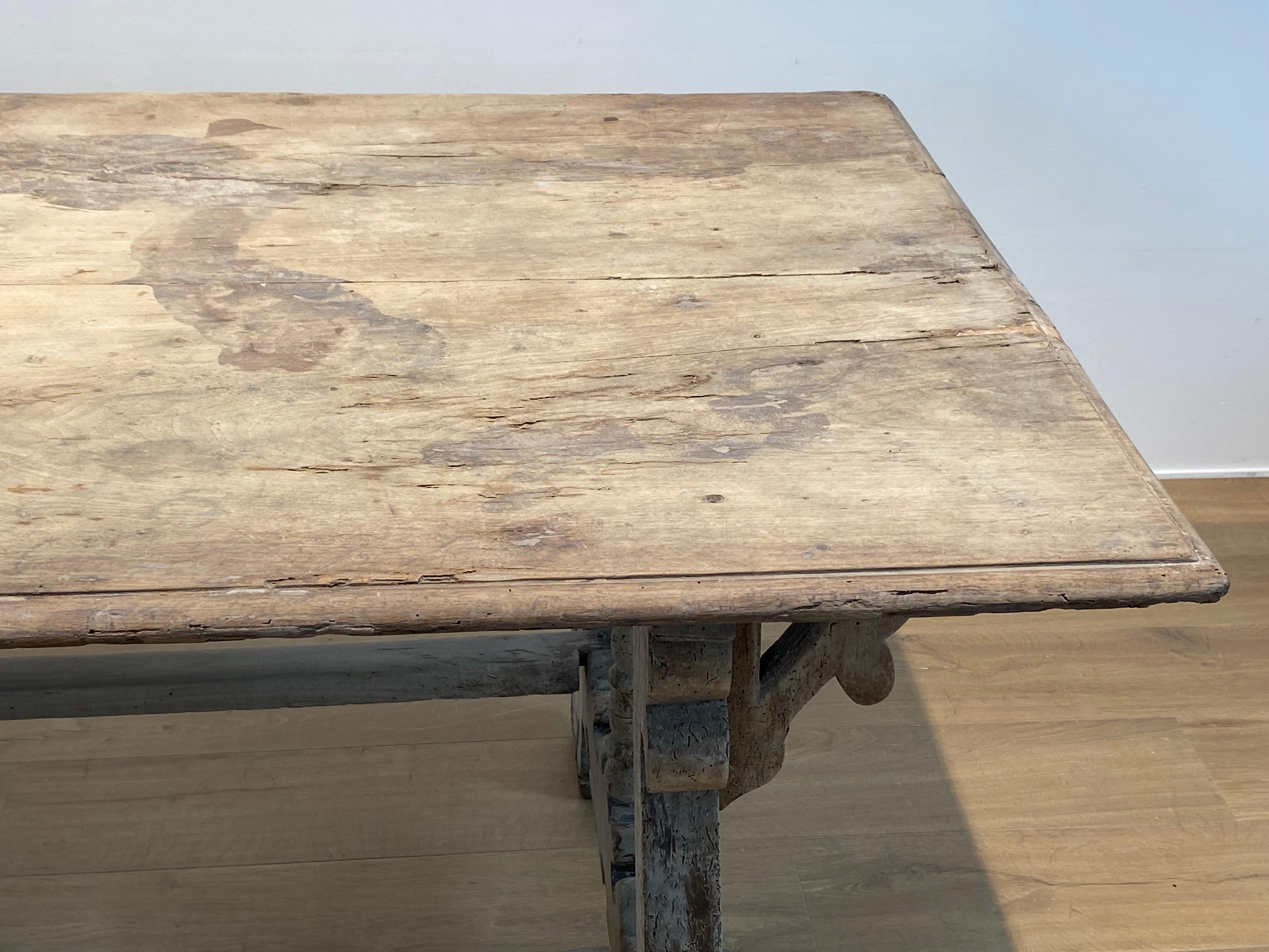Spanish bleached Center Table For Sale 2