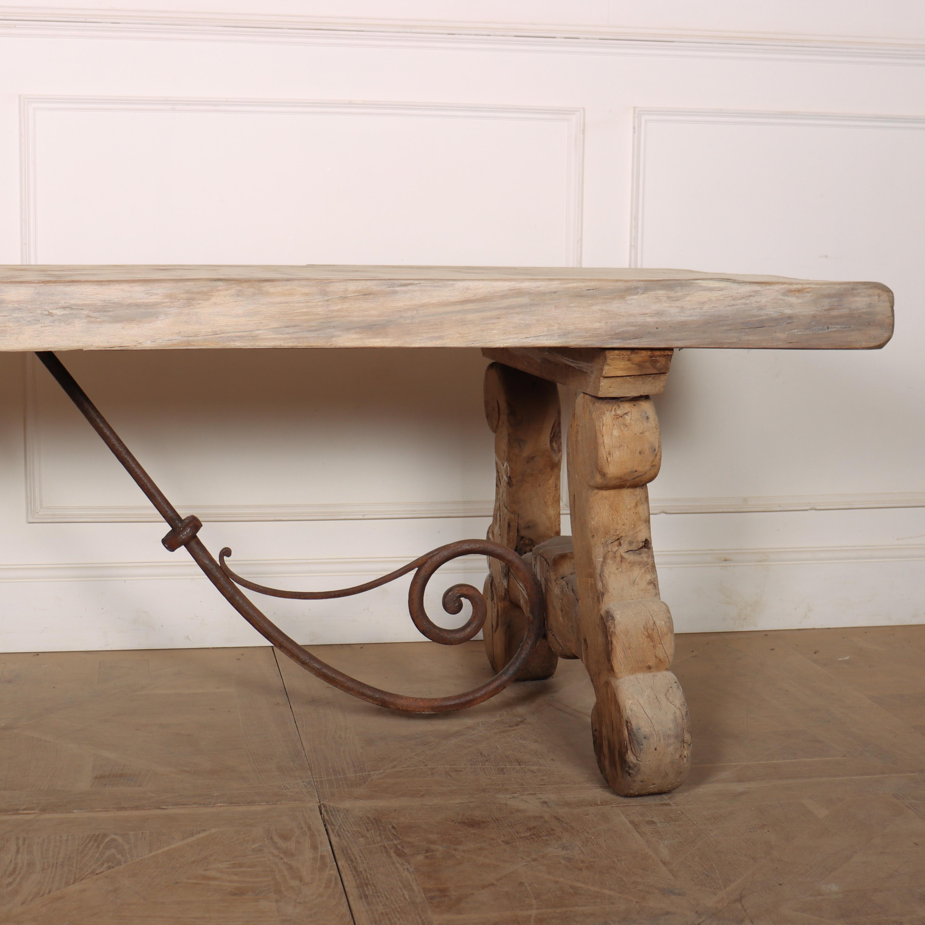 Spanish Bleached Oak Dining Table 6