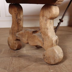 Spanish Bleached Oak Dining Table