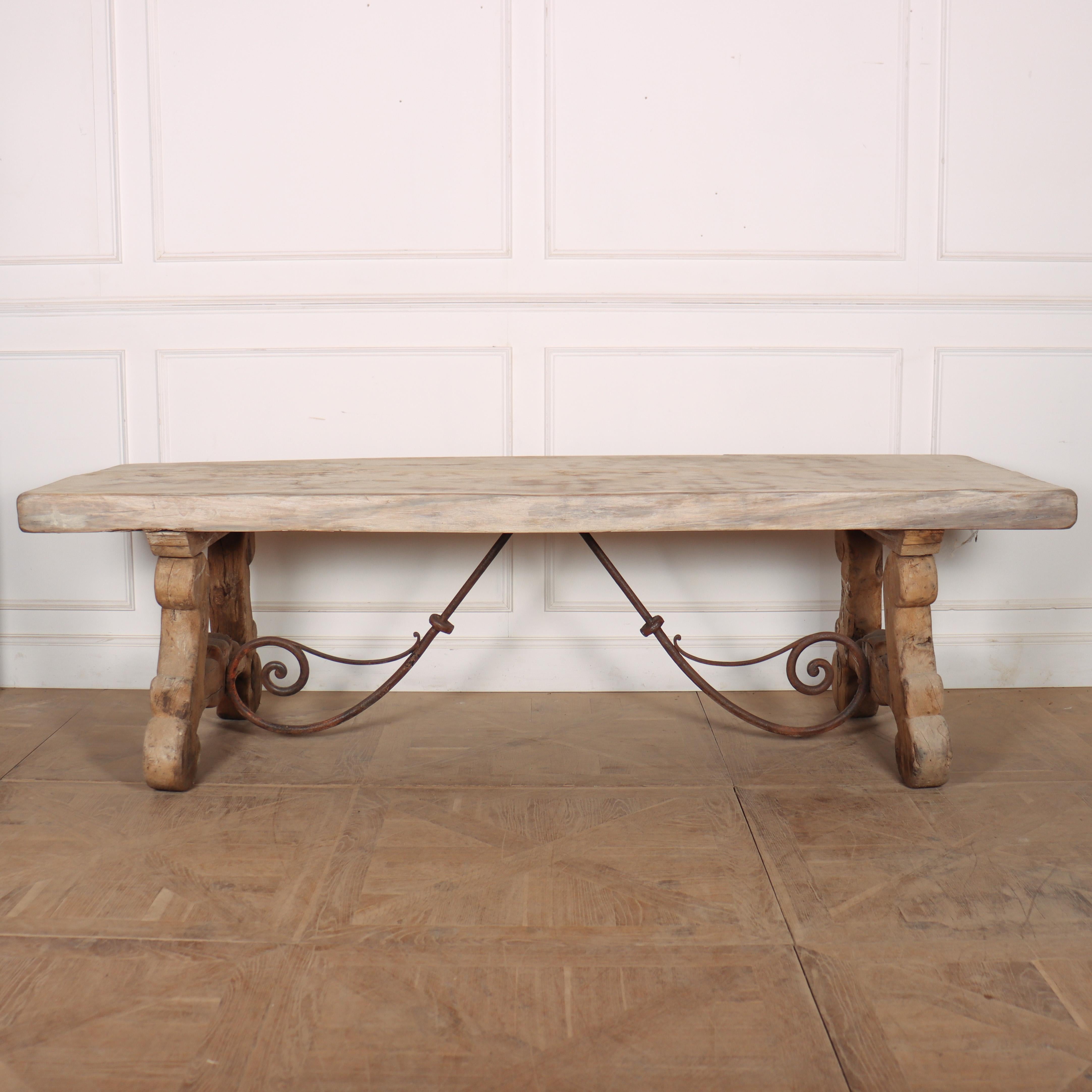 Spanish Bleached Oak Dining Table 4