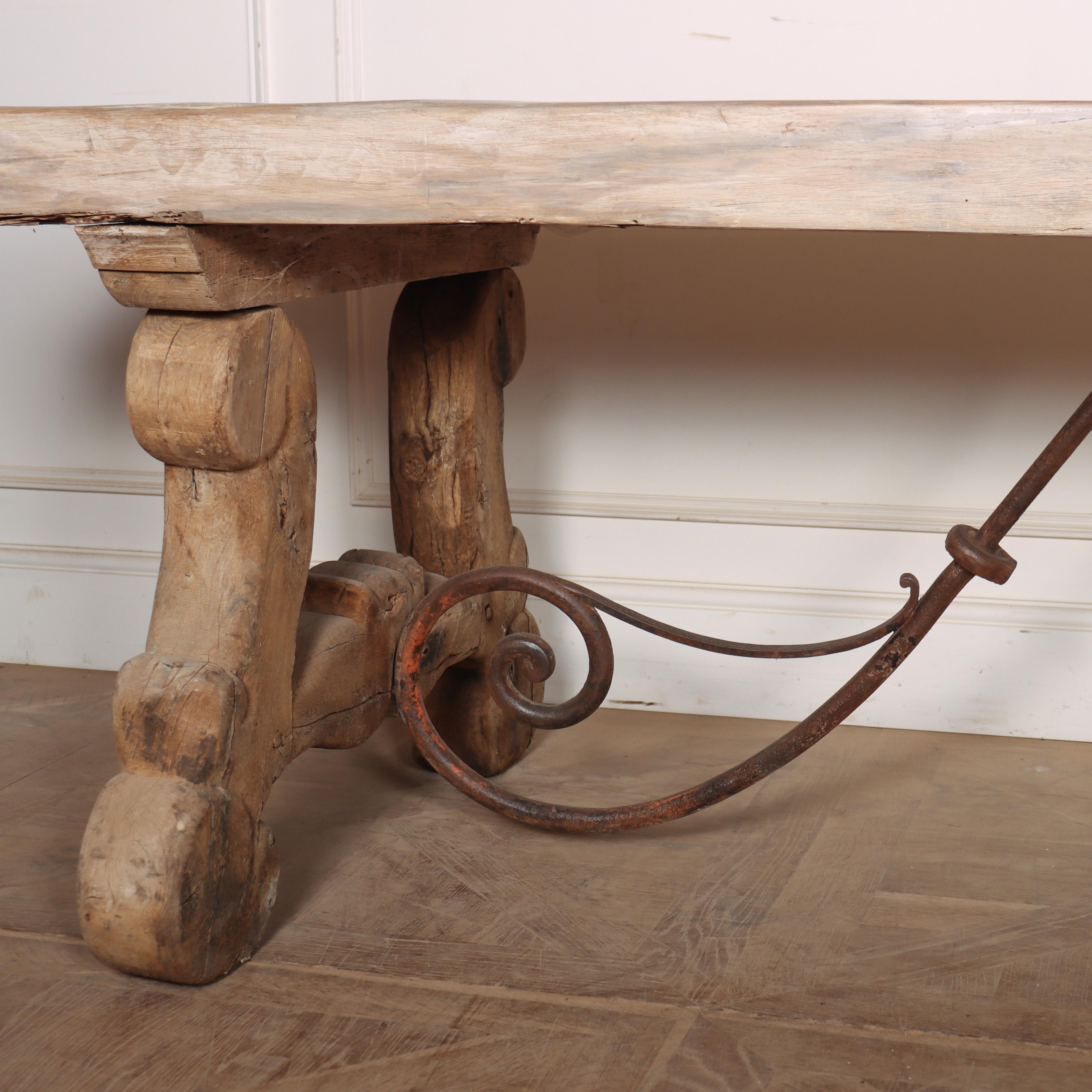 Spanish Bleached Oak Dining Table 5