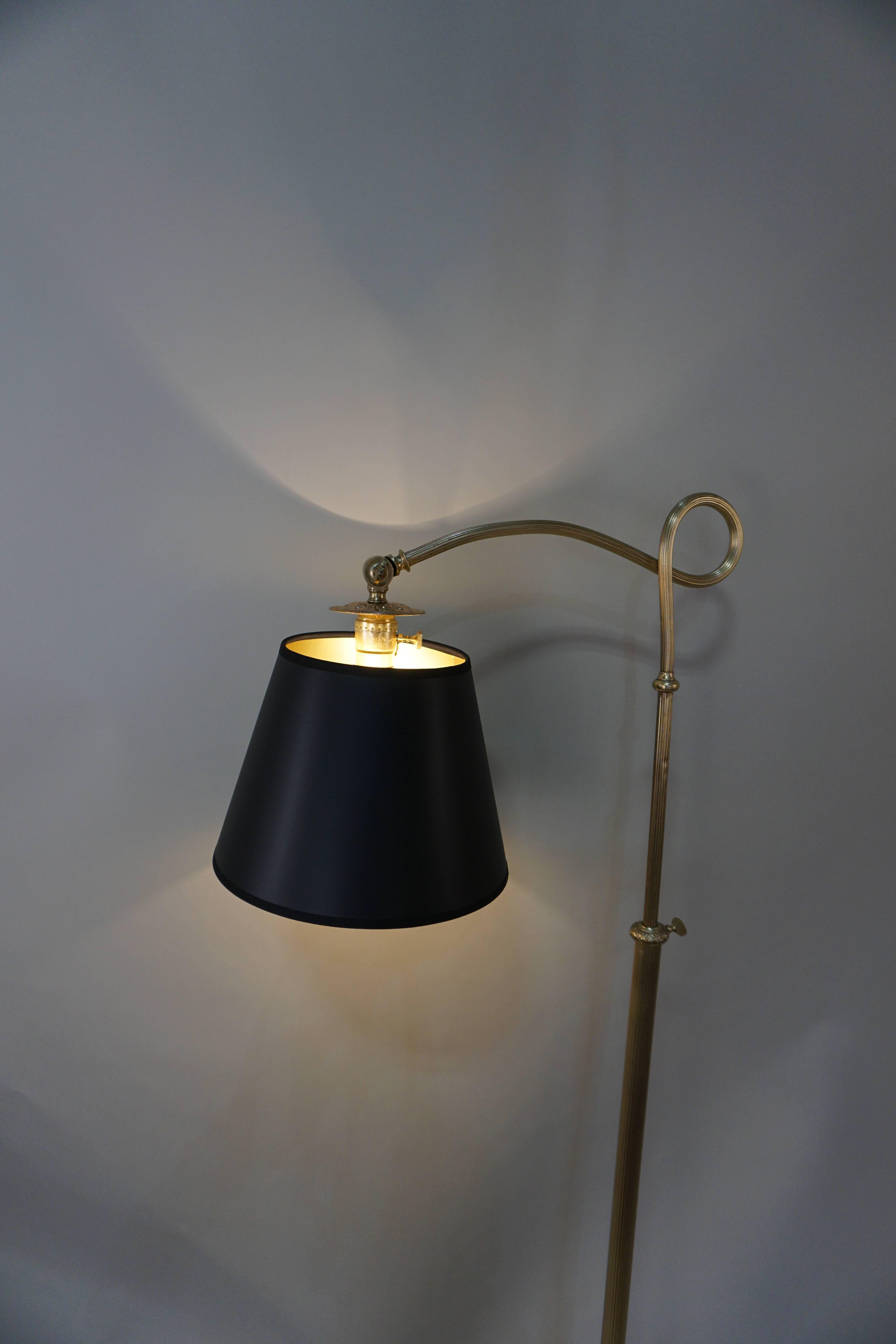 Spanish Bronze Adjustable Floor Lamp 1