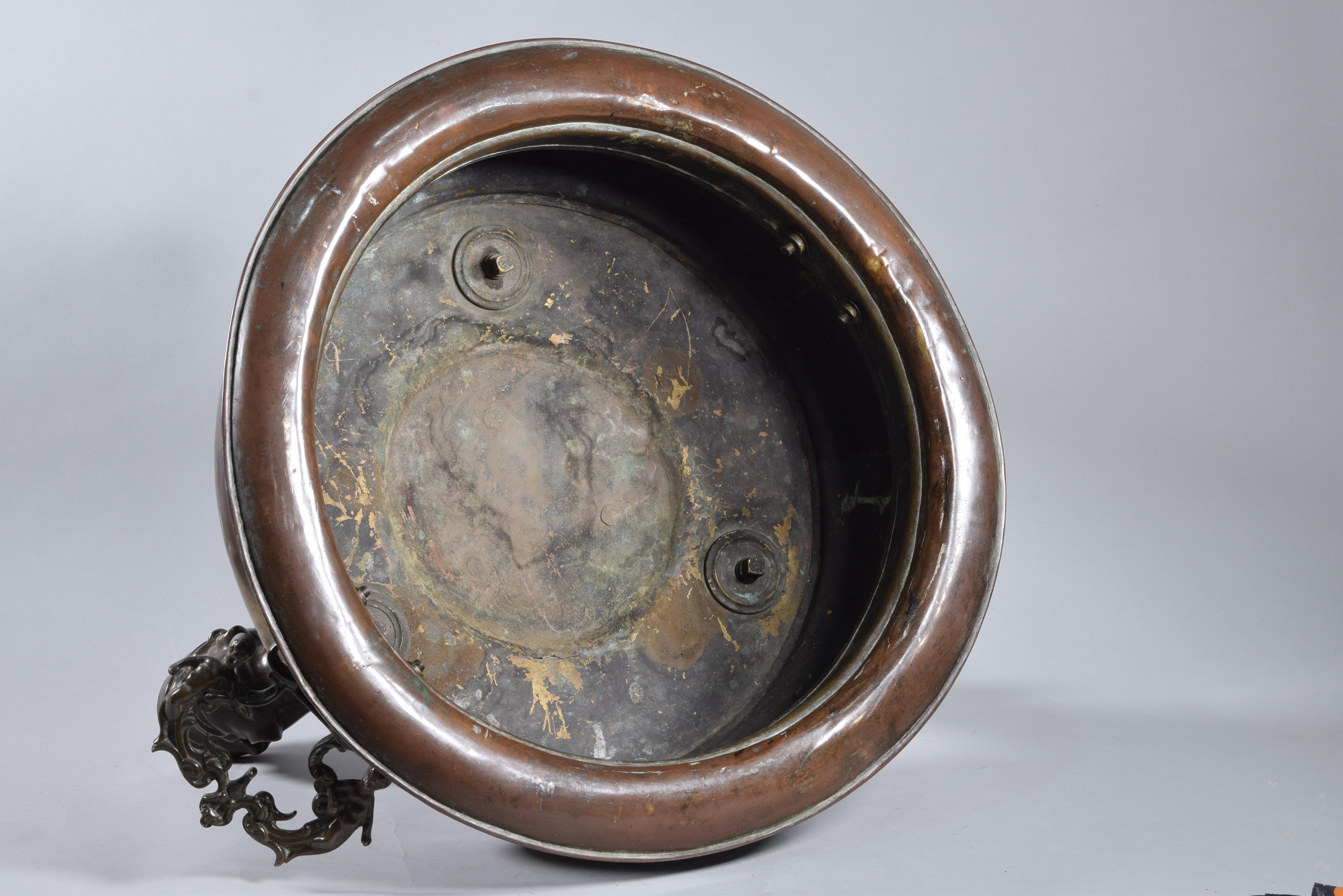 Spanish Bronze Brazier, 18th Century For Sale 3