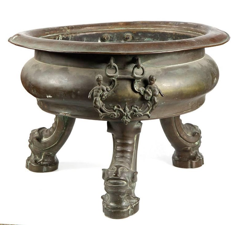 Spanish Bronze Brazier, 18th Century For Sale at 1stdibs