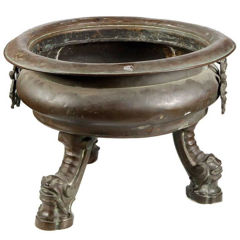 Spanish Bronze Brazier, 18th Century For Sale at 1stdibs