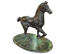 Spanish Bronze Horse Statue Sculpture Abstract Picasso Art, 20th Century