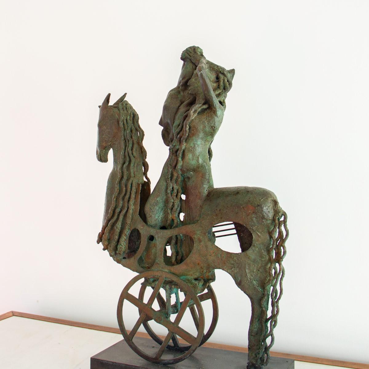 20th Century Spanish Bronze Sculpture by Oscar Estruga, circa 1979