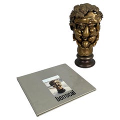 Spanish bronze sculpture Homage to Arcimboldo by Miguel Berrocal, 1976-79