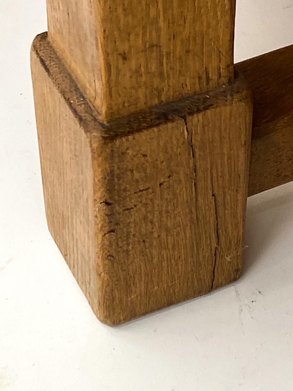 Spanish Brutalist Oak Highboard, Circa 1970's 8