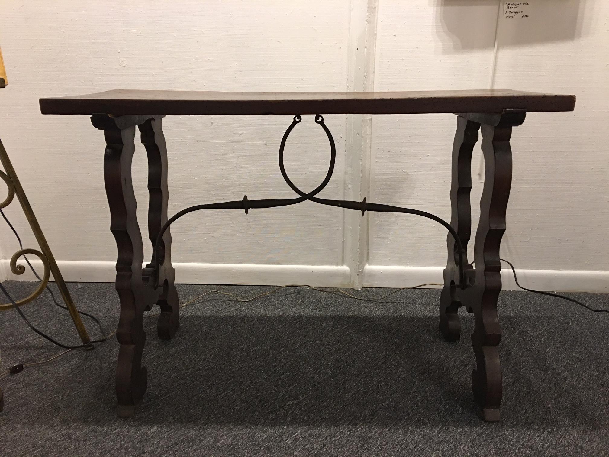 spanish console table