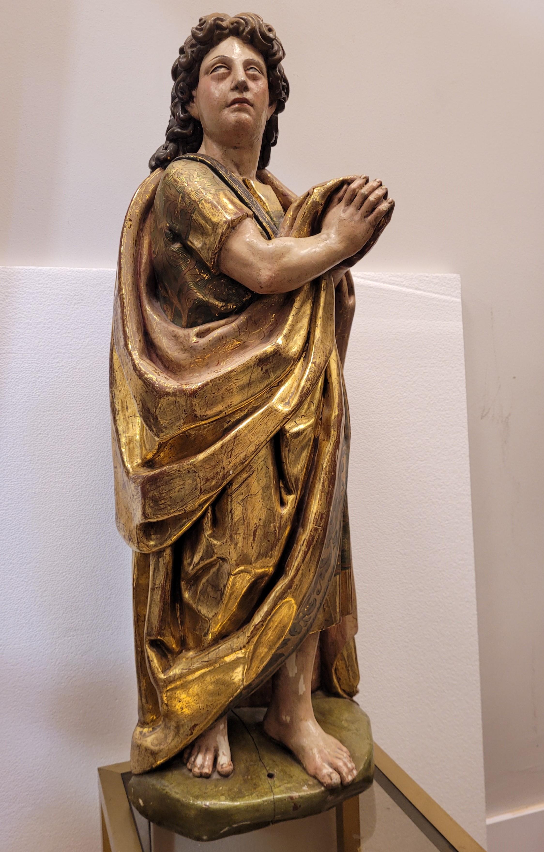Renaissance Sculpture espagnole de Saint Johns,  École de Juan de Ancheta en vente