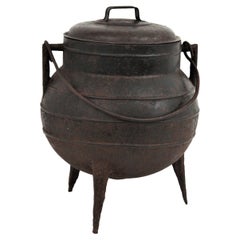 Spanish Cast Iron Cauldron Kitchen Pot Ice Bucket