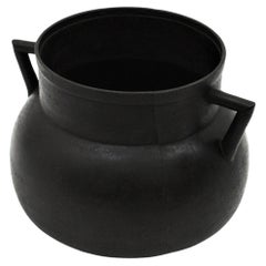 Spanish Cauldron Pot / Vessel with Handles in Cast Iron, 1930s