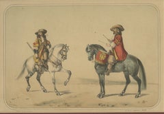 Spanish Cavalry by José Rubio Villegas: Dragoon and Kettledrummer, 1861