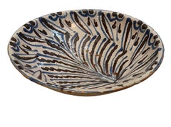 Spanish Century Ceramic Fajalauza Large Bowl