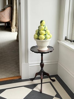 Spanish Ceramic Lemon Topiary Centrepiece