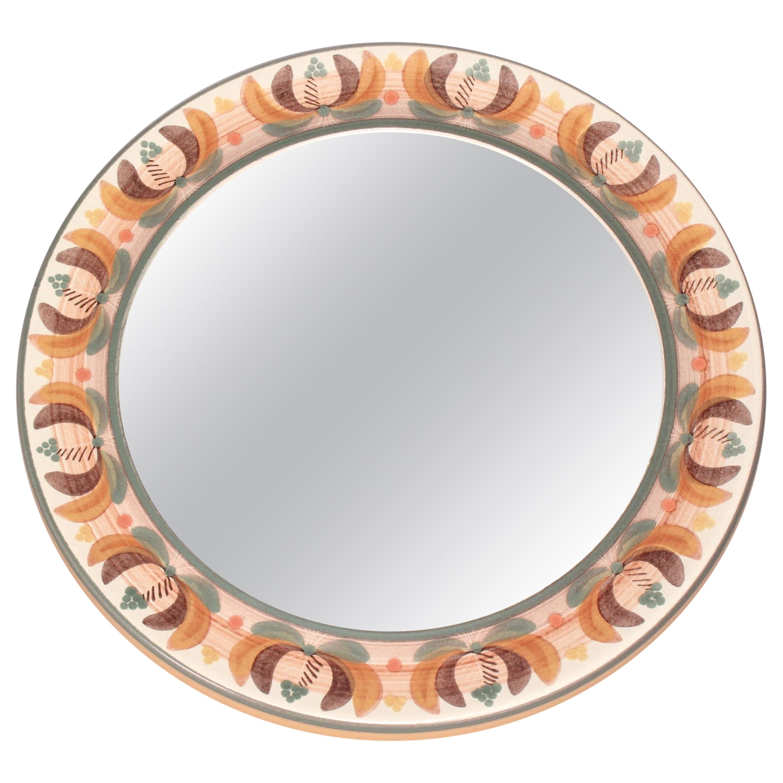 Spanish Ceramic Mirror