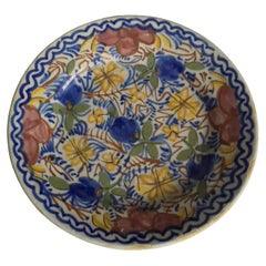 Vintage Spanish Ceramic Plate