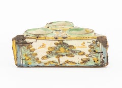 Spanish Ceramic Spice Container, 18th C.