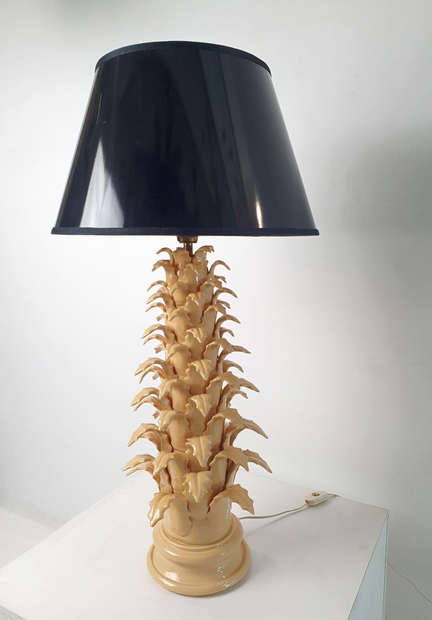 Spanish Ceramic Table Lamp 1970s For Sale 1