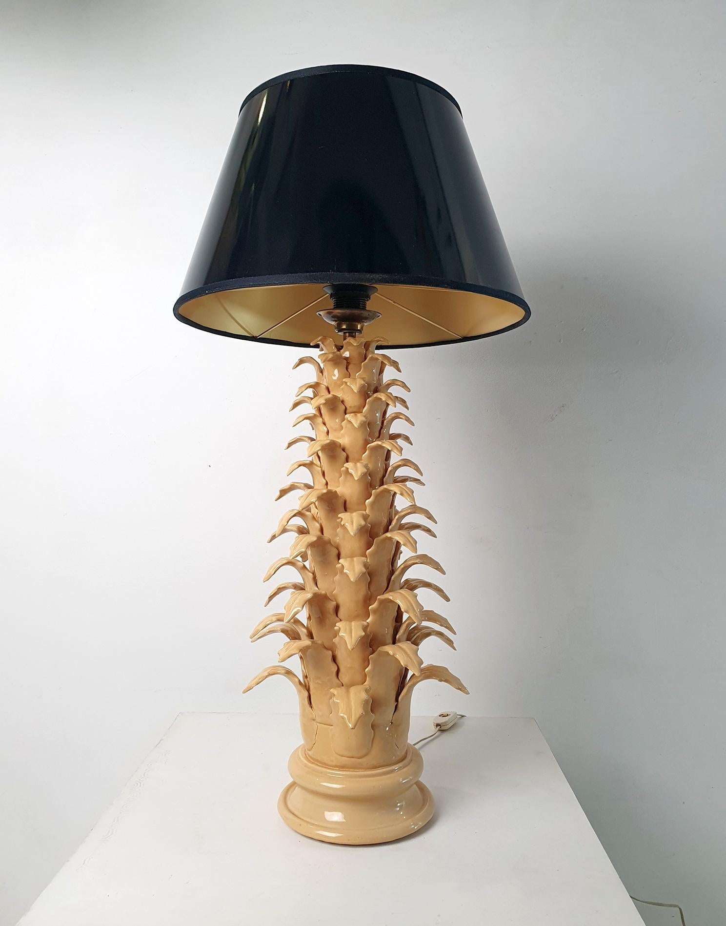 Spanish Ceramic Table Lamp 1970s For Sale 4