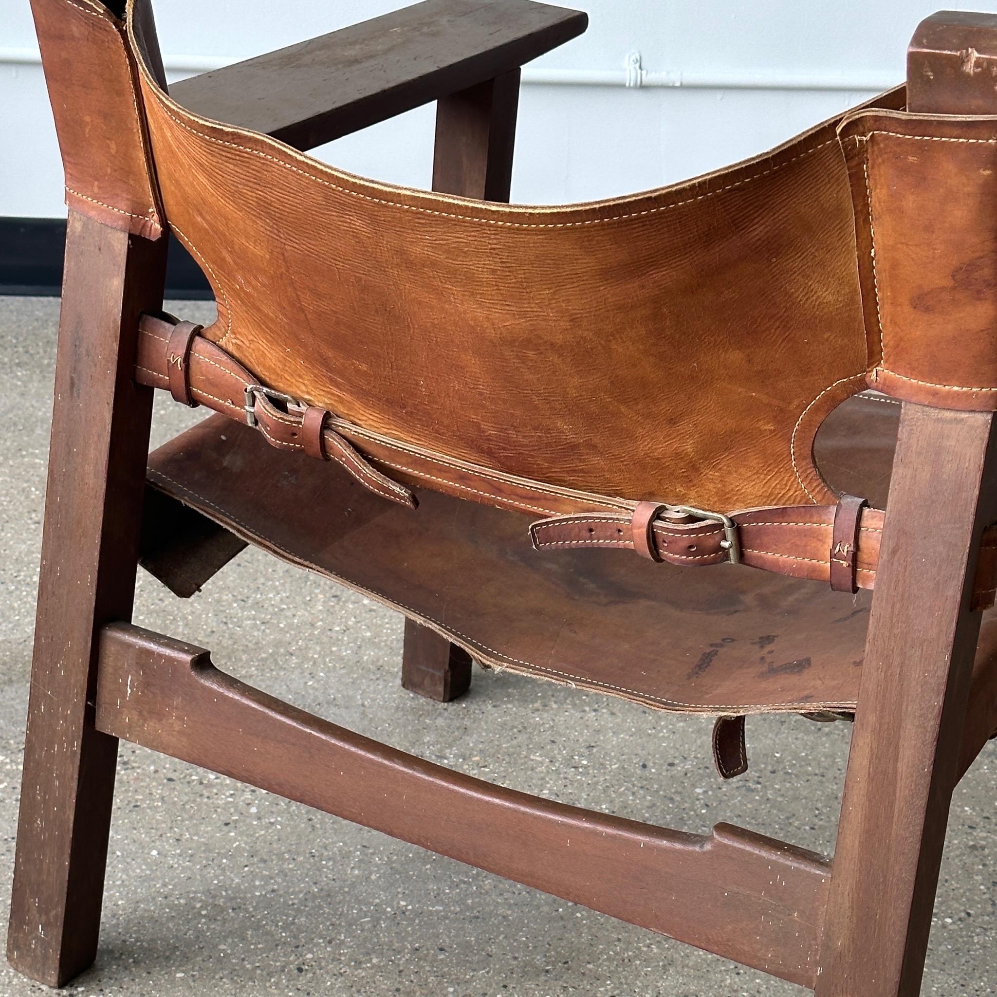 Spanish Chair by Borge Mogensen for Fredericia For Sale 5