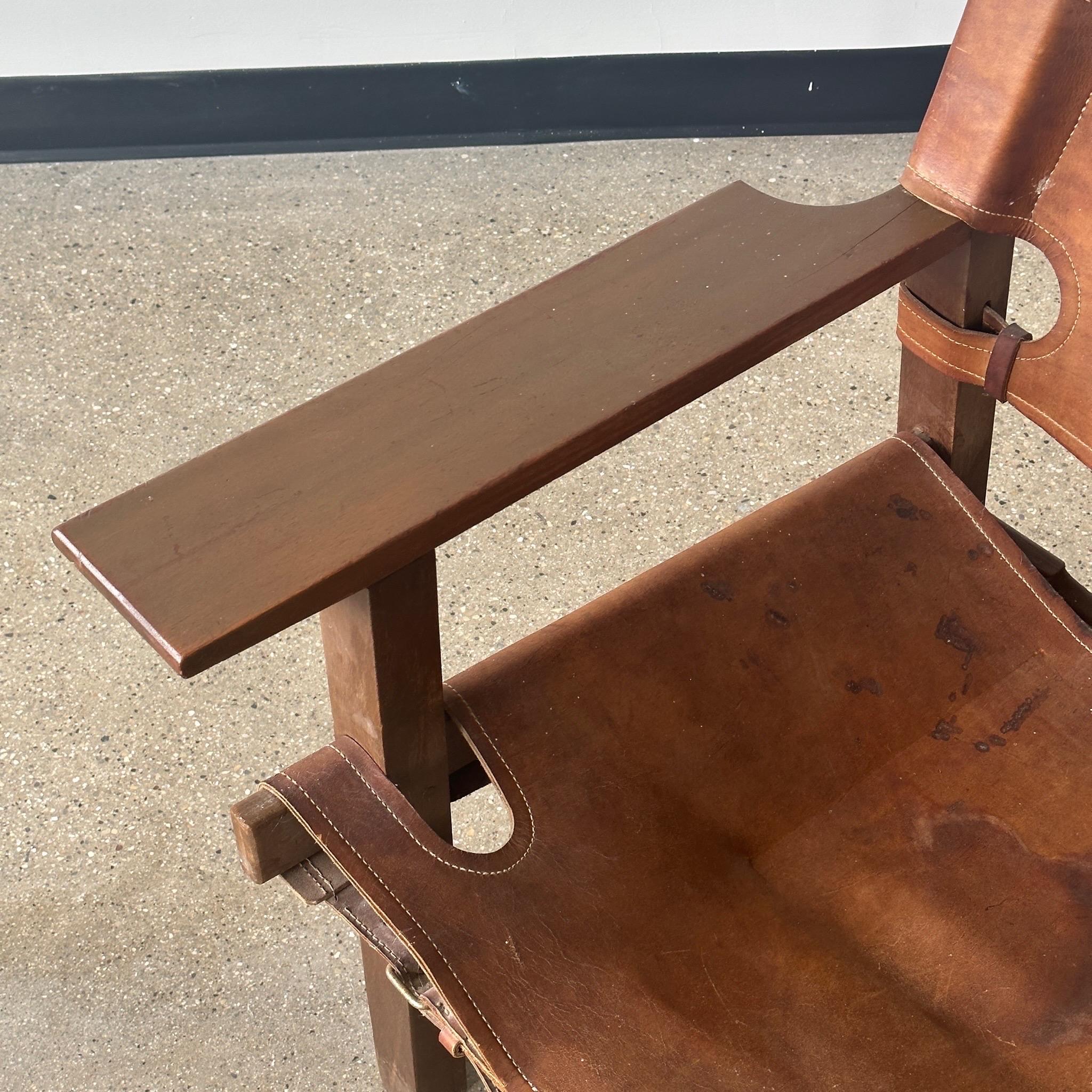 Mid-Century Modern Spanish Chair by Borge Mogensen for Fredericia For Sale