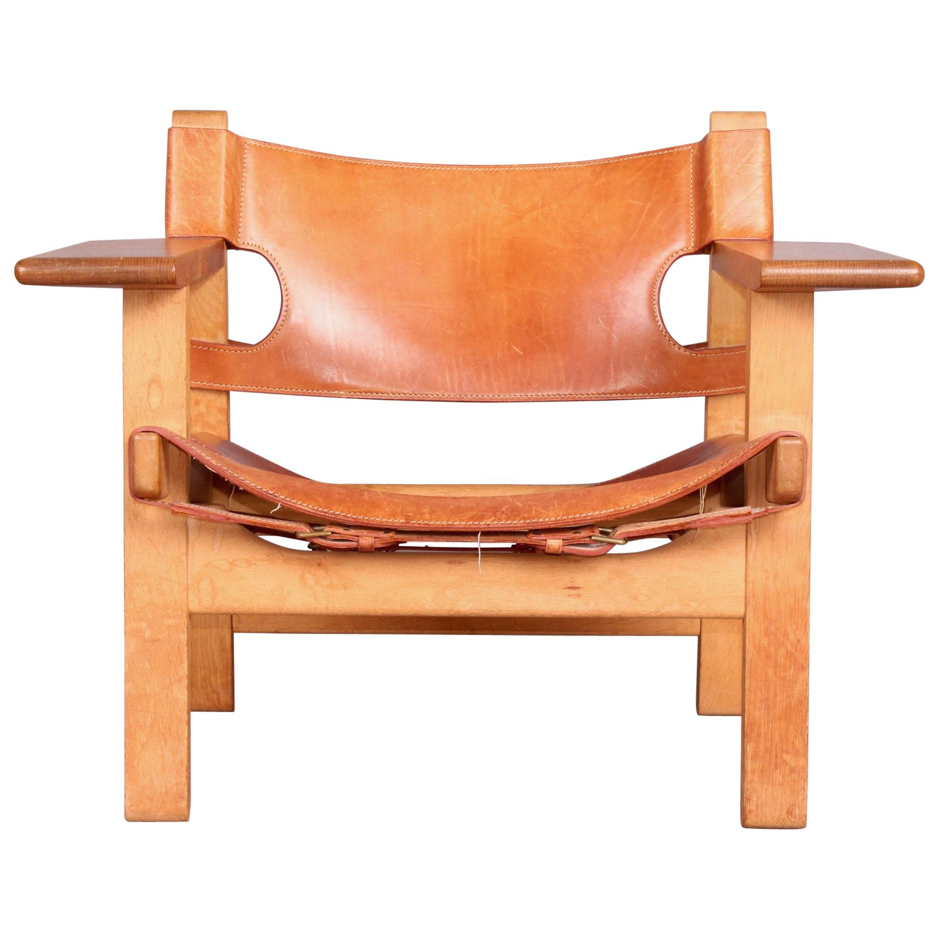 Spanish Chair by Børge Mogensen For Sale at 1stdibs